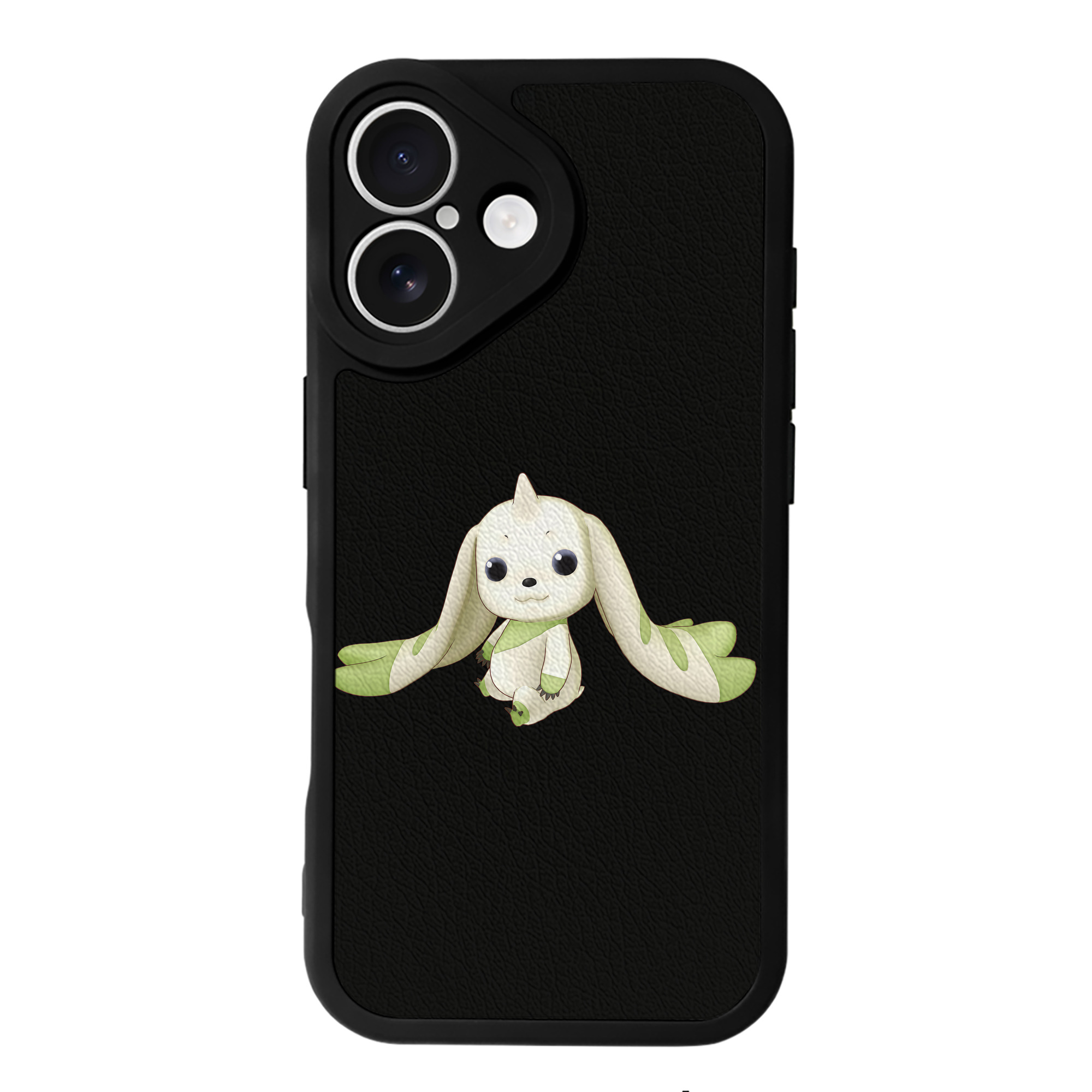 （画像用） Digimon デジタルモンスター/デジモン 【iPhone 16シリーズ対応】シリコンスマホケース（レザー調） 材質：シリコン